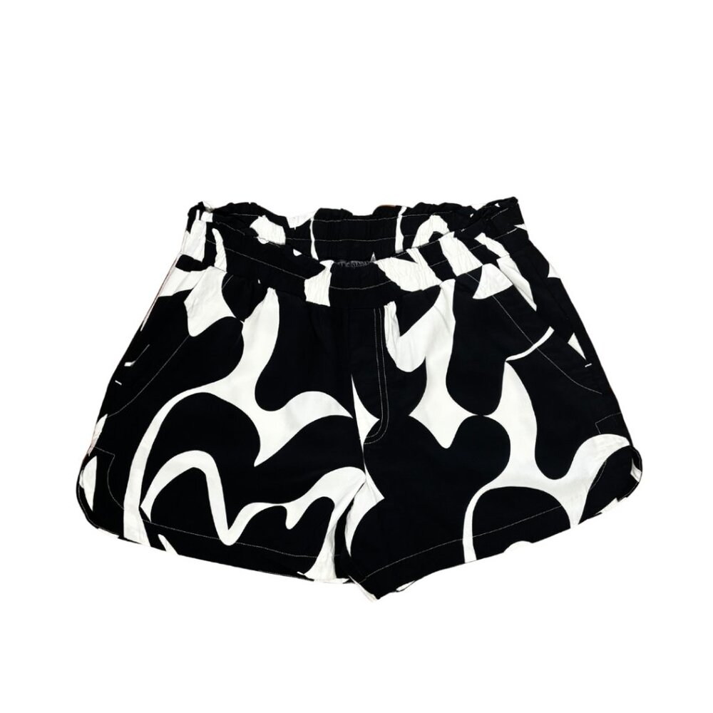 Black and White Psychedelic Short